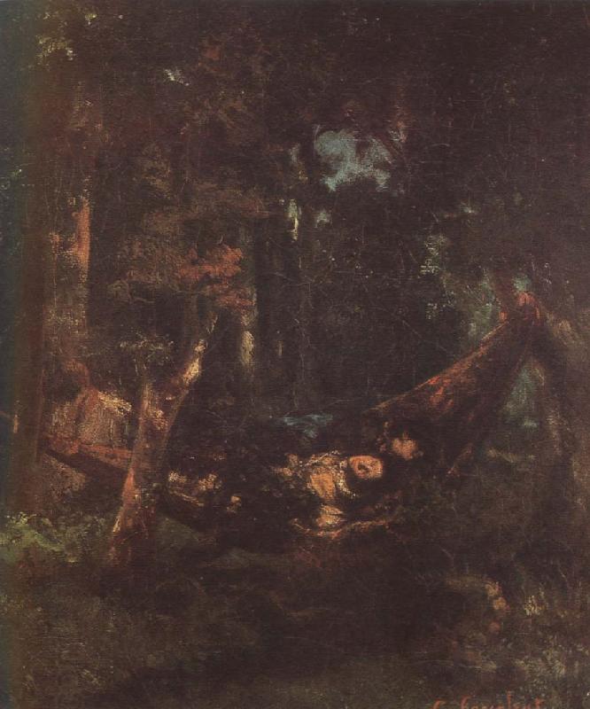 Gustave Courbet Hammock oil painting picture